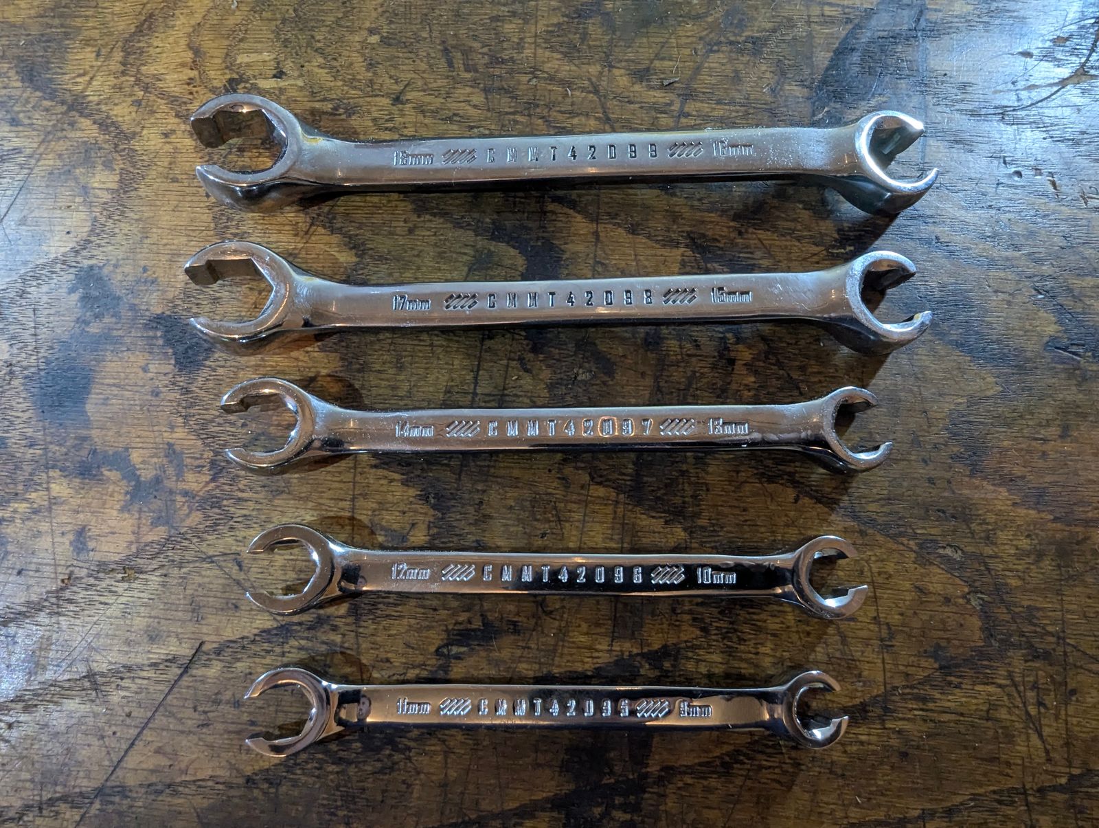Craftsman Metric Flare Nut Wrench Set (5 pc)