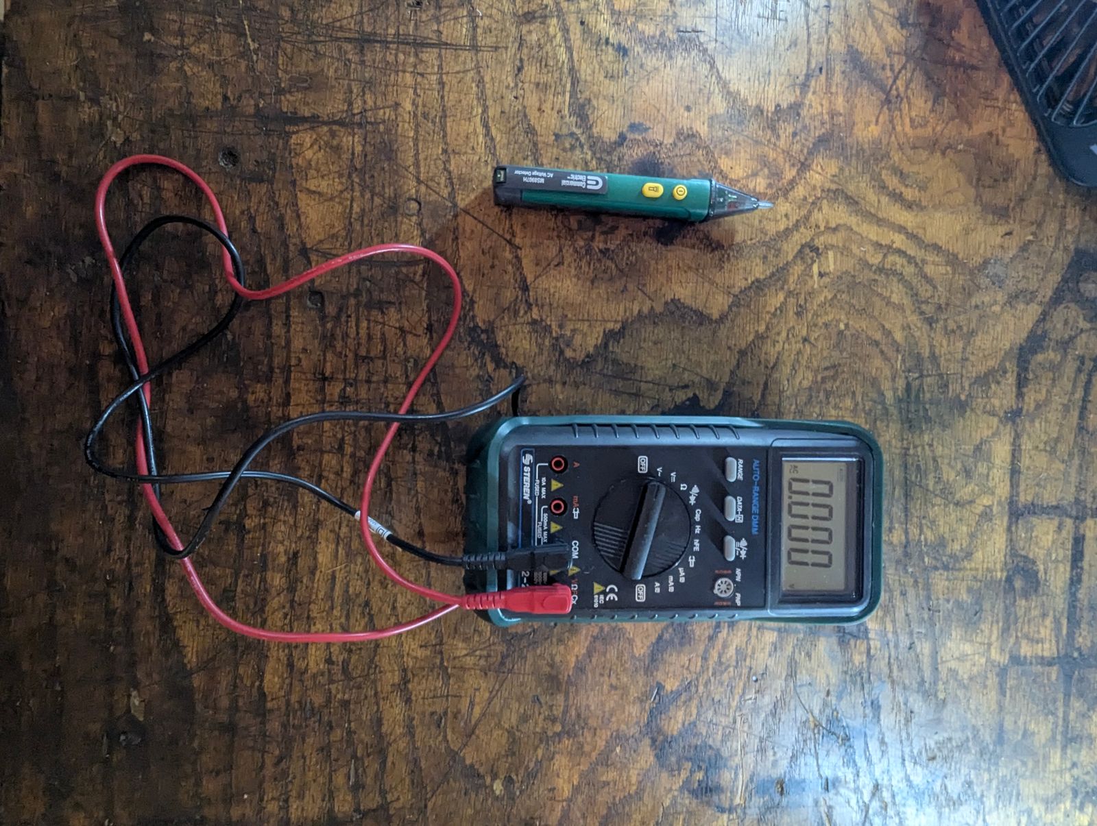 Digital Multimeter and Non-Contact Voltage Tester
