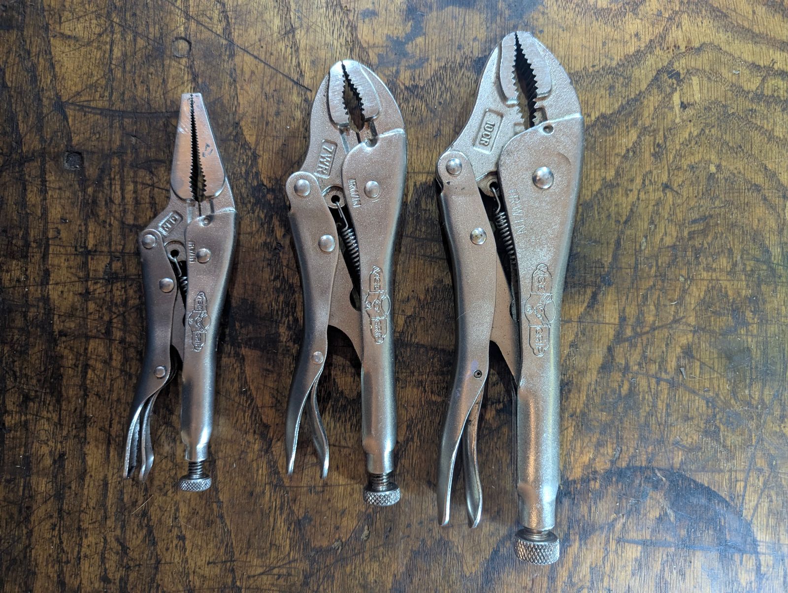 Locking Pliers Set (3 pc)