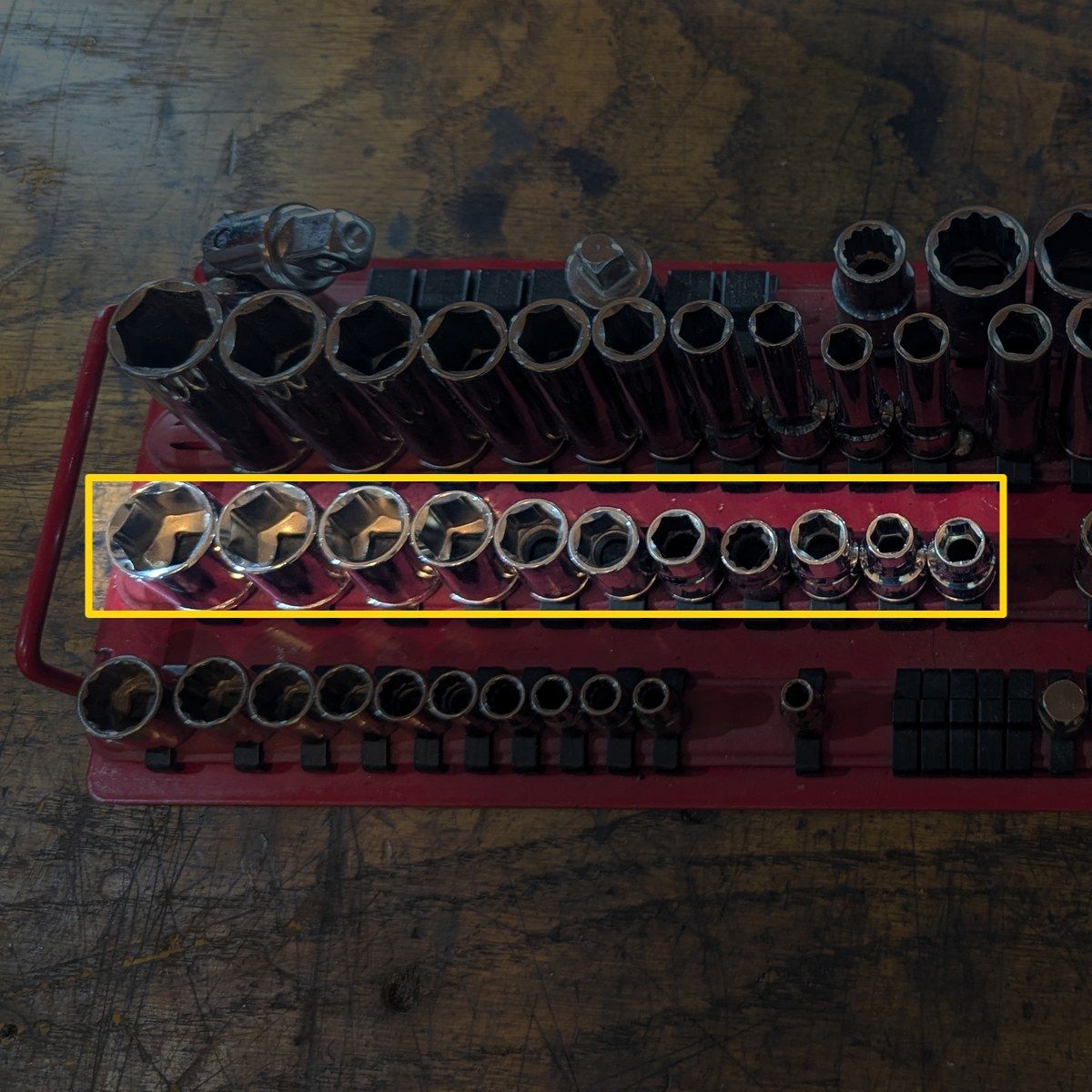 3/8" Drive Socket Set, SAE (5/16-3/4")