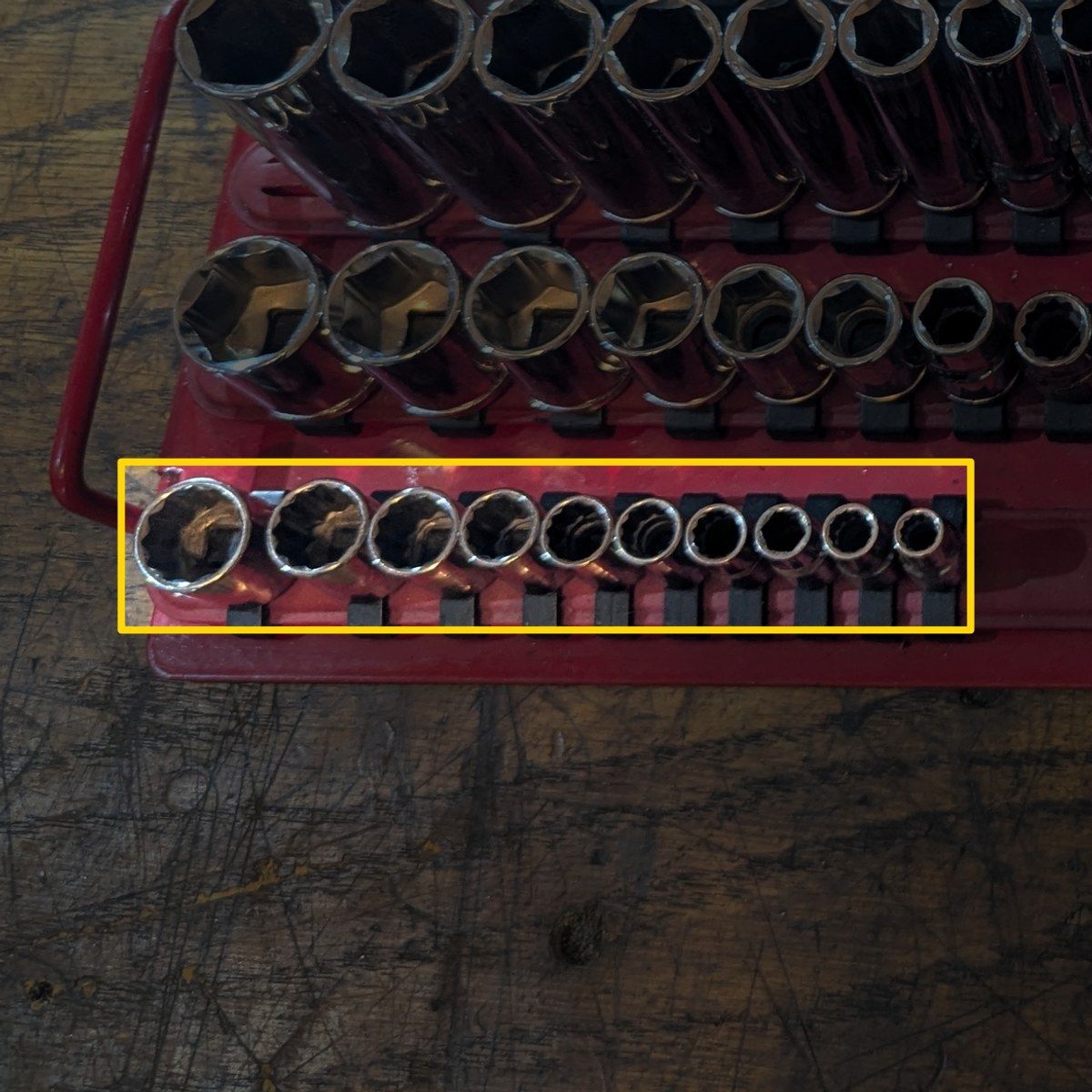 1/4" Drive Socket Set, SAE (3/16-9/16")