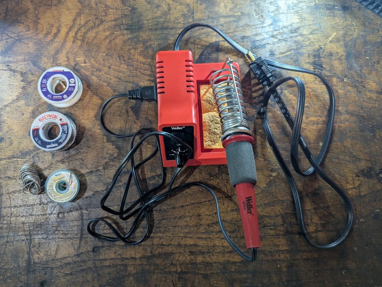 Weller Soldering Station with Solder
